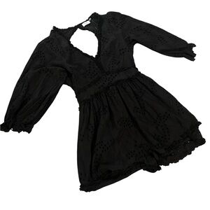 Bluivy Open Back Black Romper- Adorable and Flattering